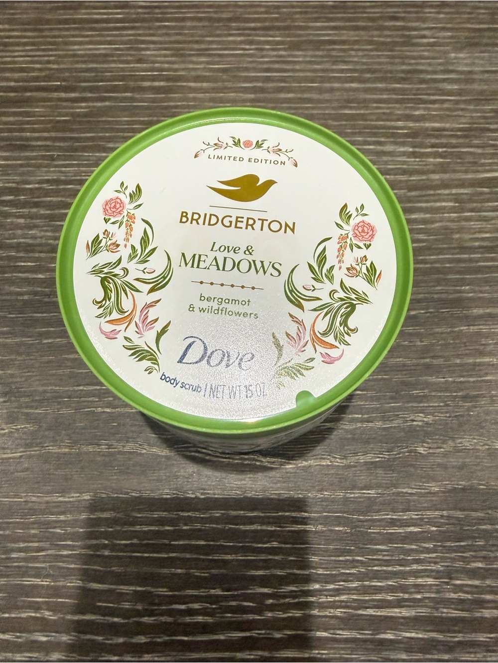 NWT Dove Bridgerton Love & Meadows Body Scrub